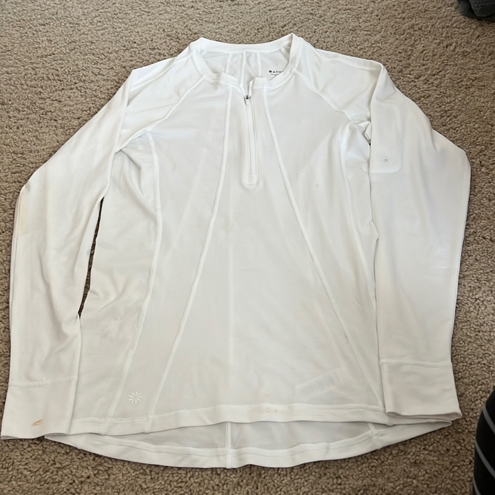 Athleta Long Sleeve Workout Top